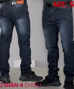 QUẦN JEANS CO GIÃN 4 CHIỀU – DÁNG ĐẸP, THOẢI MÁI TUYỆT ĐỐI 🔹 Mã sản phẩm: D-65 🔹 Chất liệu: Jean cao cấp, co giãn 4 chiều giúp vận động linh hoạt 🔹 Kiểu dáng: Slim fit thời trang, tôn dáng nam tính 🔹 Màu sắc: Đen xám cá tính, dễ phối đồ 🔹 Thoải mái cả ngày: Chất vải mềm mại, thoáng khí, không gây bí bách 🔹 Phù hợp nhiều phong cách: Đi chơi, đi làm, dạo phố đều chuẩn gu 📌 Sẵn hàng đủ size – Giao hàng nhanh toàn quốc! 👉 Đặt ngay để nhận ưu đãi đặc biệt!