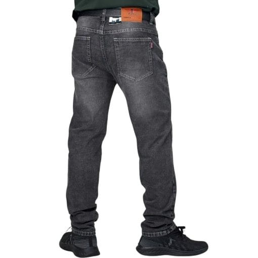 Quần dài jean nam co giãn KT màu nâu nhạt trơn - Hình ảnh 2