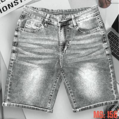 Quần sọt jean nam co giãn cao cấp KT xám khói có là lựa chọn hoàn hảo cho những chàng trai yêu thích phong cách trẻ trung, năng động.