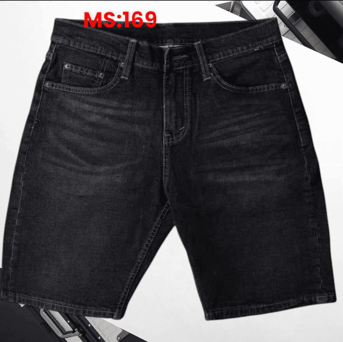 Quần sọt jean nam co giãn cao cấp KT nâu đen mèo thời trang có là lựa chọn hoàn hảo cho những chàng trai yêu thích phong cách trẻ trung, năng động.