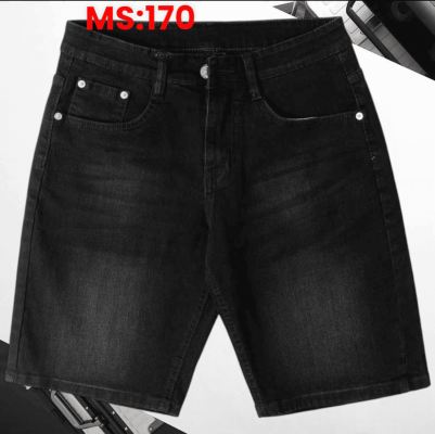 Quần sọt jean nam co giãn cao cấp KT nâu đen mèo có là lựa chọn hoàn hảo cho những chàng trai yêu thích phong cách trẻ trung, năng động