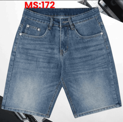 Quần sọt jean nam co giãn cao cấp KT xanh nhạt mèo thời trang có là lựa chọn hoàn hảo cho những chàng trai yêu thích phong cách trẻ trung, năng động.