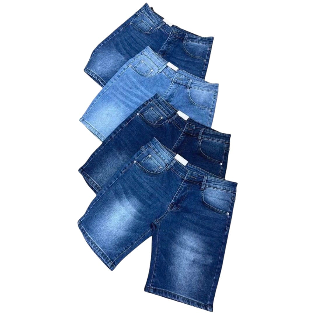 Quần Short Co Giãn Cao Cấp Xanh Đậm Cào Mèo - Hình ảnh 3