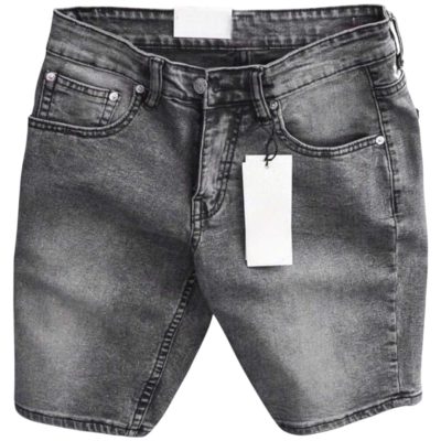 Quần sọt jean nam co giãn cao cấp KT xám đậm thời trang là lựa chọn hoàn hảo cho những chàng trai yêu thích phong cách trẻ trung, năng động.