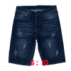 Quần short jean nam không co giãn KT xanh đen cào có mèo là lựa chọn hoàn hảo cho những chàng trai yêu thích phong cách trẻ trung, năng động.