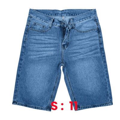 Quần short jean nam không co giãn KT xanh mèo là lựa chọn hoàn hảo cho những chàng trai yêu thích phong cách trẻ trung, năng động.