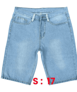 Quần short jean nam không co giãn KT xanh nhạt là lựa chọn hoàn hảo cho những chàng trai yêu thích phong cách trẻ trung, năng động.