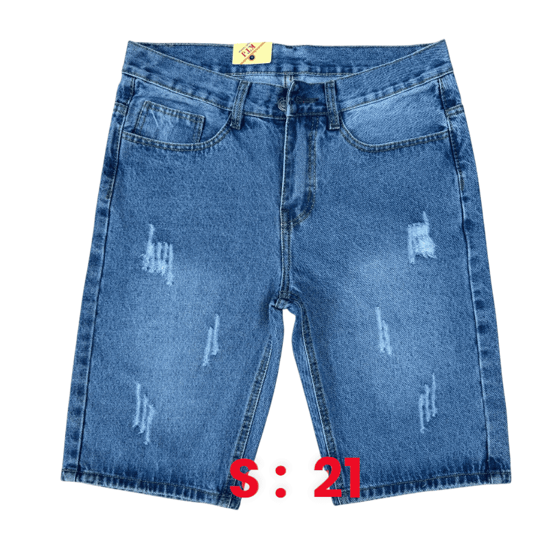 Quần short jean nam không co giãn KT xanh nhạt cào thời trang là lựa chọn hoàn hảo cho những chàng trai yêu thích phong cách trẻ trung, năng động.