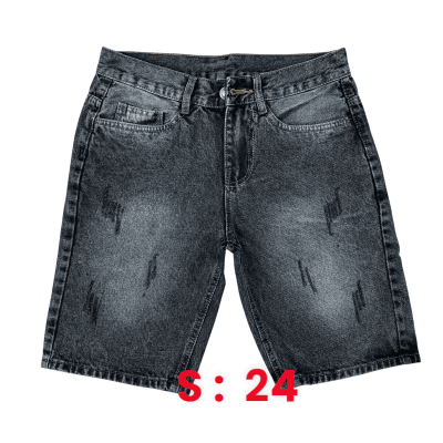 Quần short jean nam không co giãn KT xám đậm cào thời trang là lựa chọn hoàn hảo cho những chàng trai yêu thích phong cách trẻ trung, năng động.
