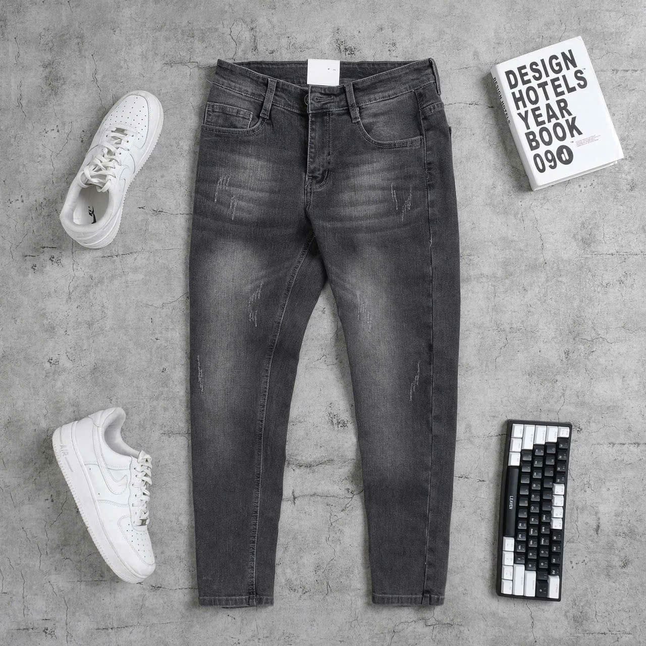 Quần Dài Co Giãn KT Màu Nâu Đậm Cào Mèo - Hình ảnh 2