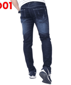Quần jean nam dài co giãn xanh đen cào thời trang là lựa chọn hoàn hảo cho những chàng trai yêu thích phong cách trẻ trung, năng động.