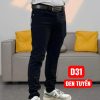 Quần jean nam dài co giãn đen tuyền là lựa chọn hoàn hảo cho những chàng trai yêu thích phong cách trẻ trung, năng động.